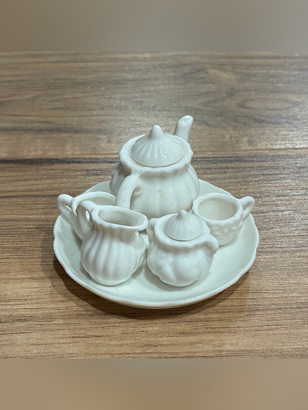 Gift collection porcelain mini tea set